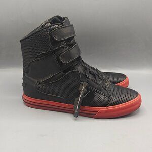SUPRA TK Society Terry Kennedy Pro Model Black Perf Leather Size 7.5